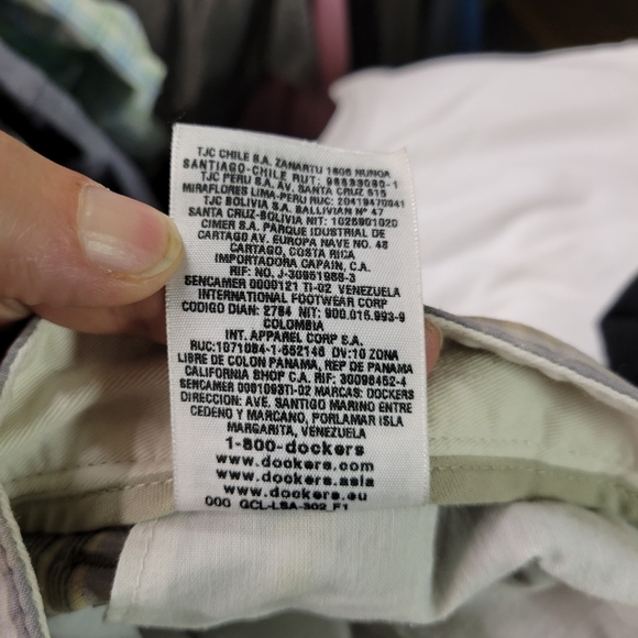 Dockers Men 6 Pocket Shorts 40 Plaid - Picture 7 of 8